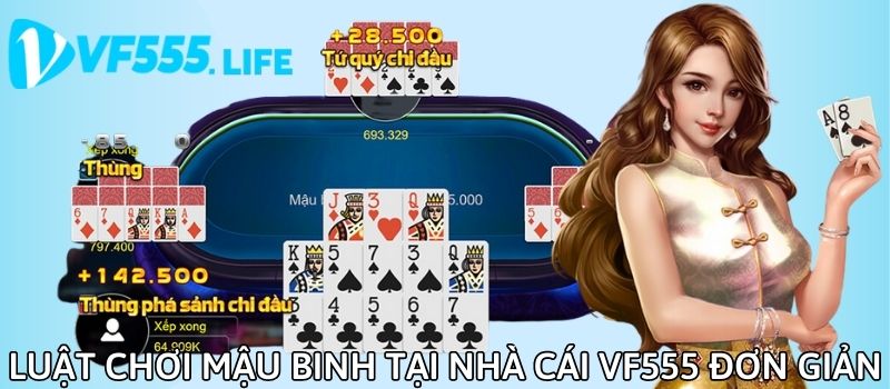 Luật chơi mậu binh online không có khác biệt gì khi so với mậu binh offline